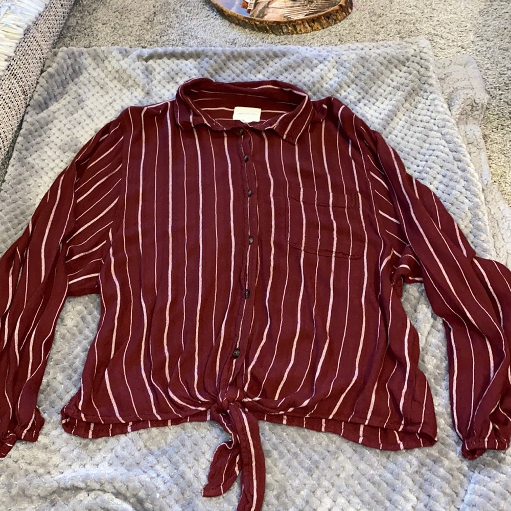 American Eagle Button Up - image 1